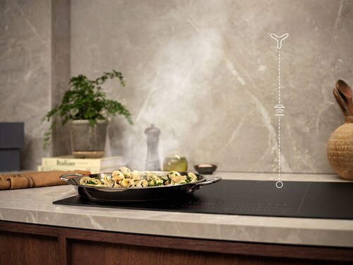 Cooking on a hob