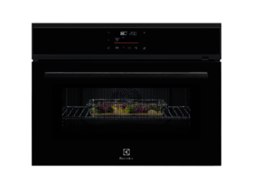 showcasing pure black Compact Oven