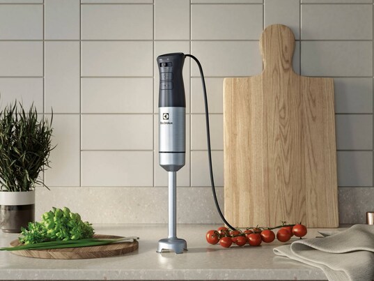 En stavblender er en god hjælp i køkkenet