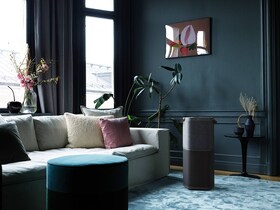 Luftrenseren i lounge